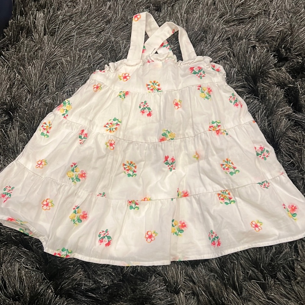 Jamie and Jack floral linen dress